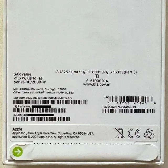 iPhone 14 128GB (Lacrado) - Foto 3