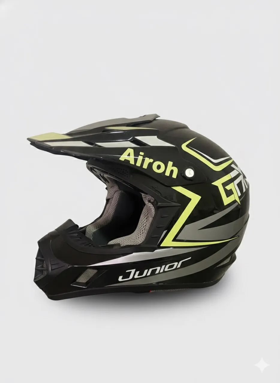 Equipamento para trilha ou motocross com capacete colete e mais - Foto 2