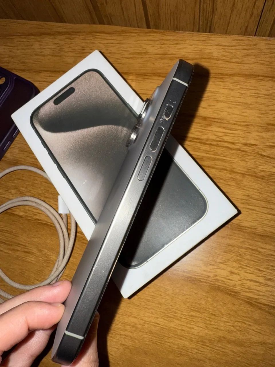 iPhone 15 pro 128gb seminovo - Foto 3