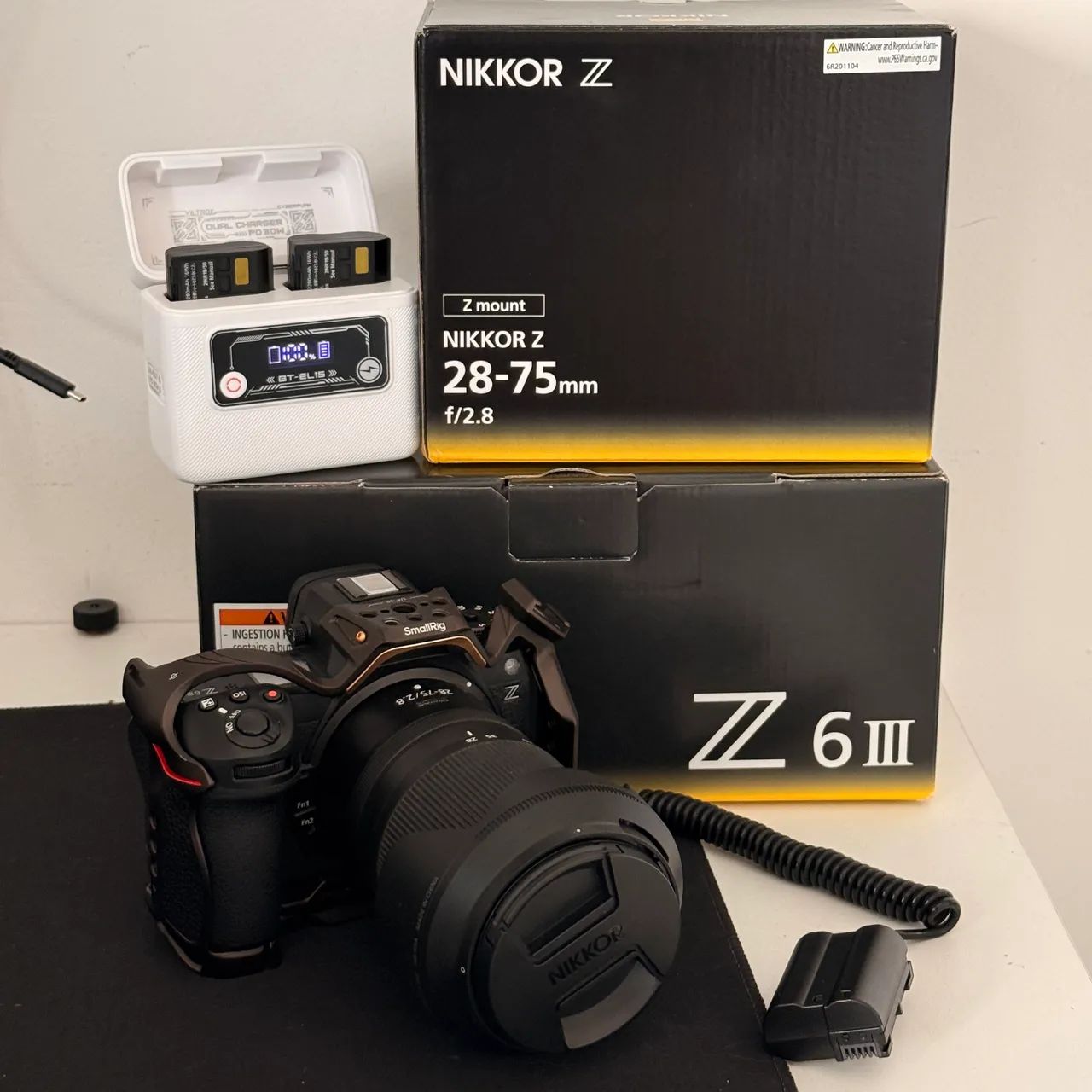 Nikon Z6III + Nikkor 28-75mm 2.8 3 meses de uso 