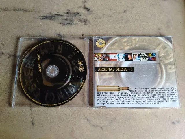 Arsenal Shots Cds Promocionais Volume 1, 2 e 6 Lote - Foto 3
