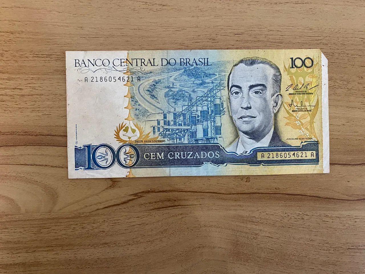 Nota de coleção cruzados 