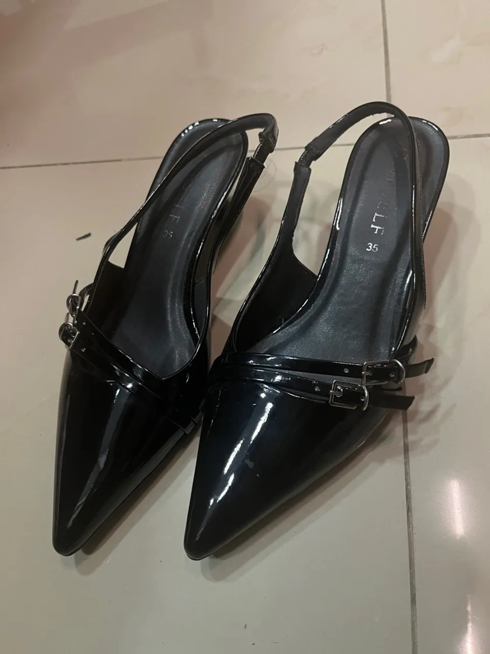 Scarpin Salto Preto