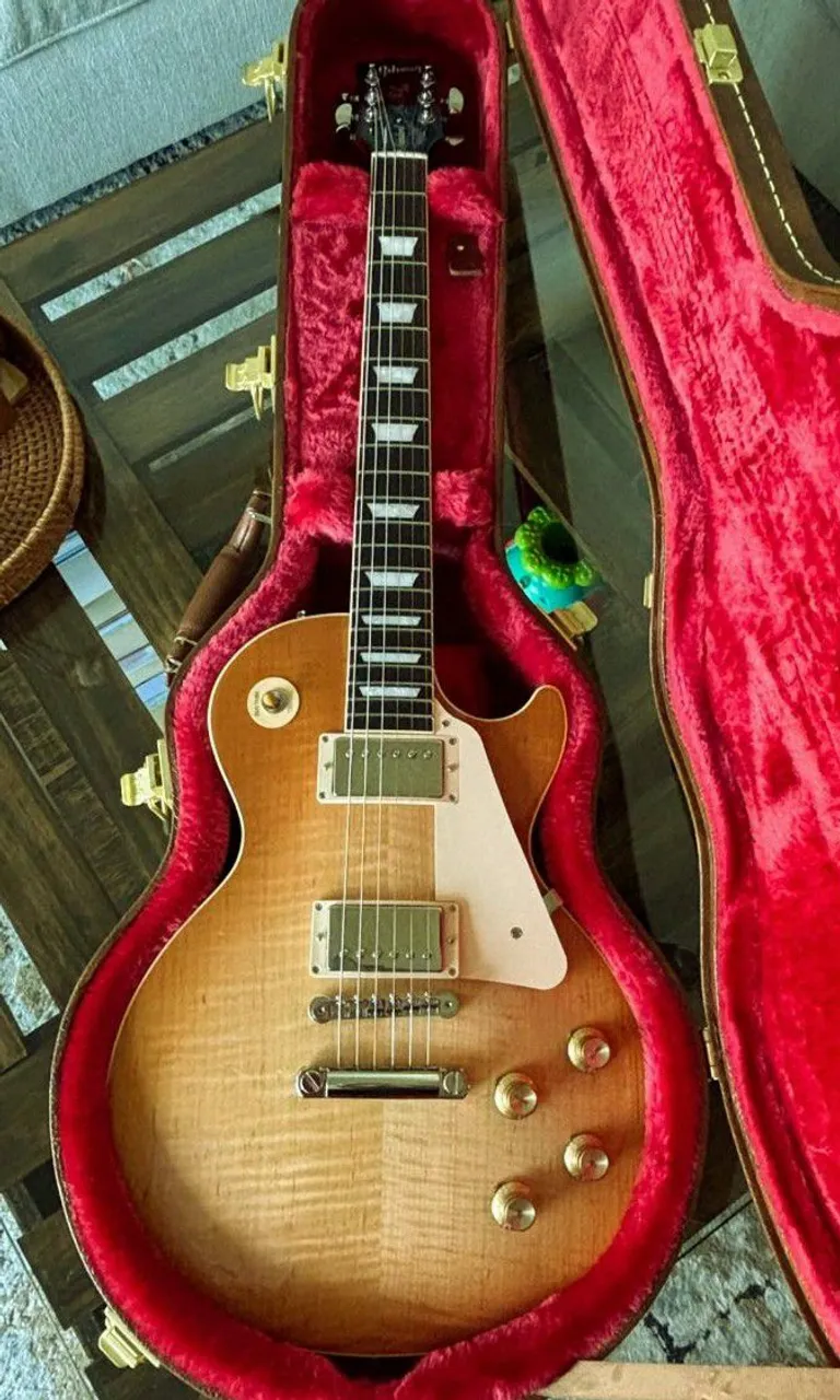 Guitarra Gibson Les Paul standard 60s, Unburst, 2022. Condição de nova!! Desconto!!