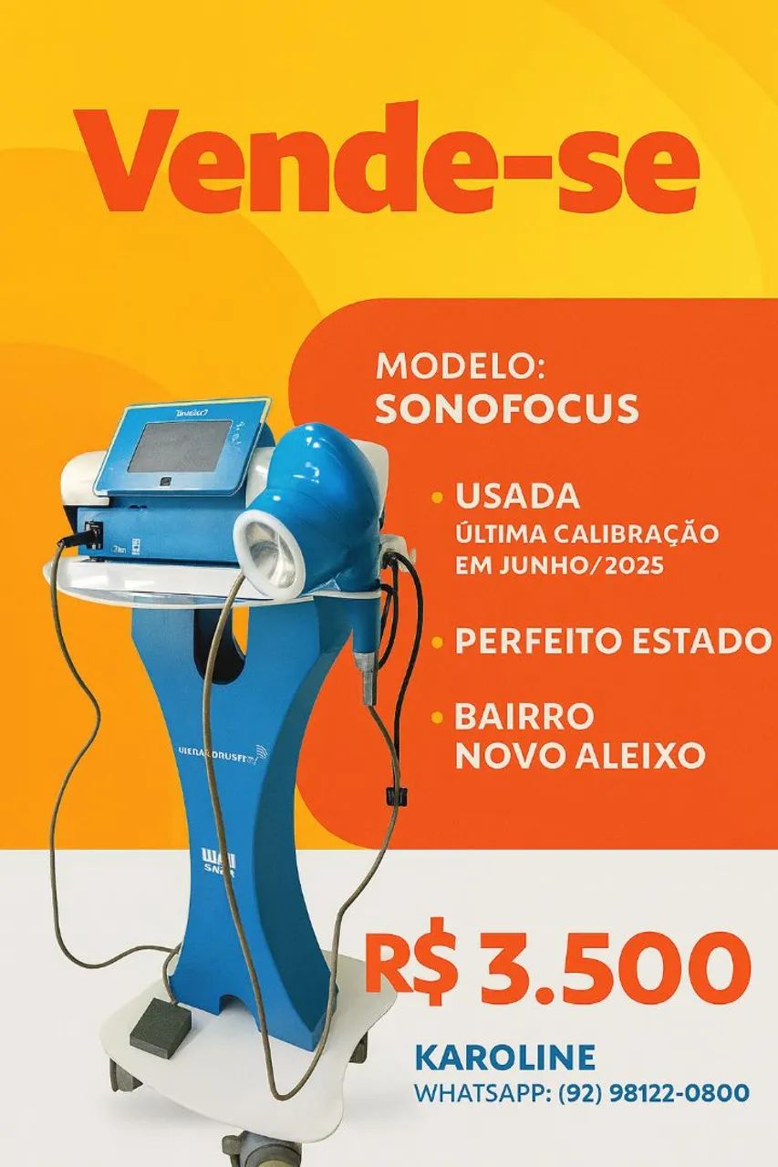SONOFOCUS - ultrassom alta potência 