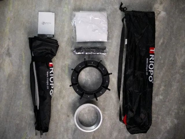 softbox/octabox 65cm com grid. - Foto 2