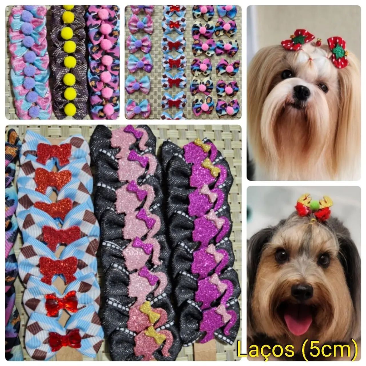 Kits c/ 20 Laços e Laçarotes Petshop  - Foto 2