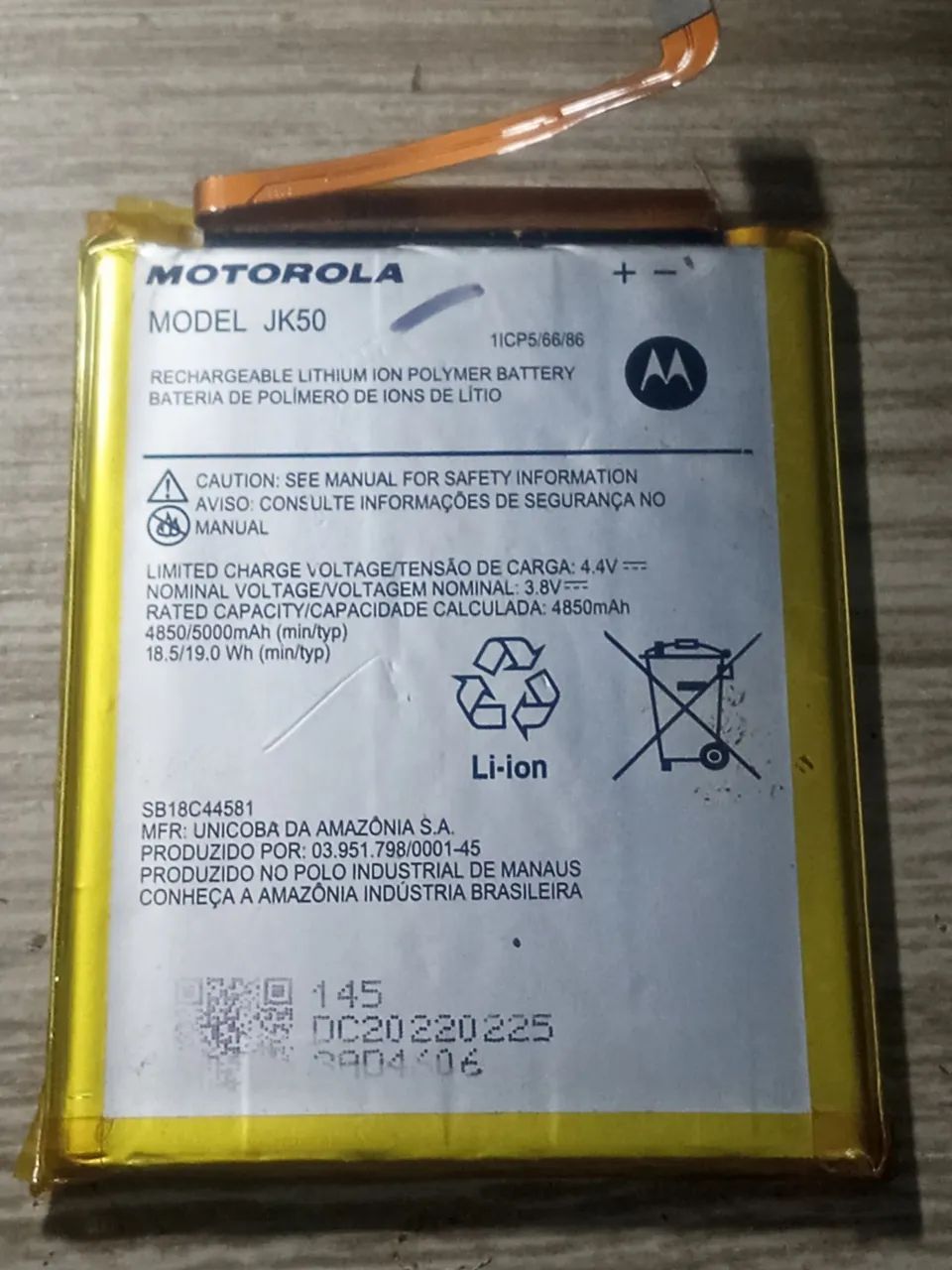 Bateria Motorola JK50 serve para todos modelos G10, G20, G30, G7 Power, G8 Power, G9 play  - Foto 2