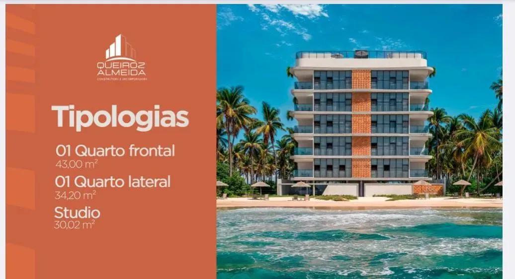 LANÇAMENTO BEIRA MAR móvel para venda com 30 metros quadrados com 1 quarto em Centro - Mar