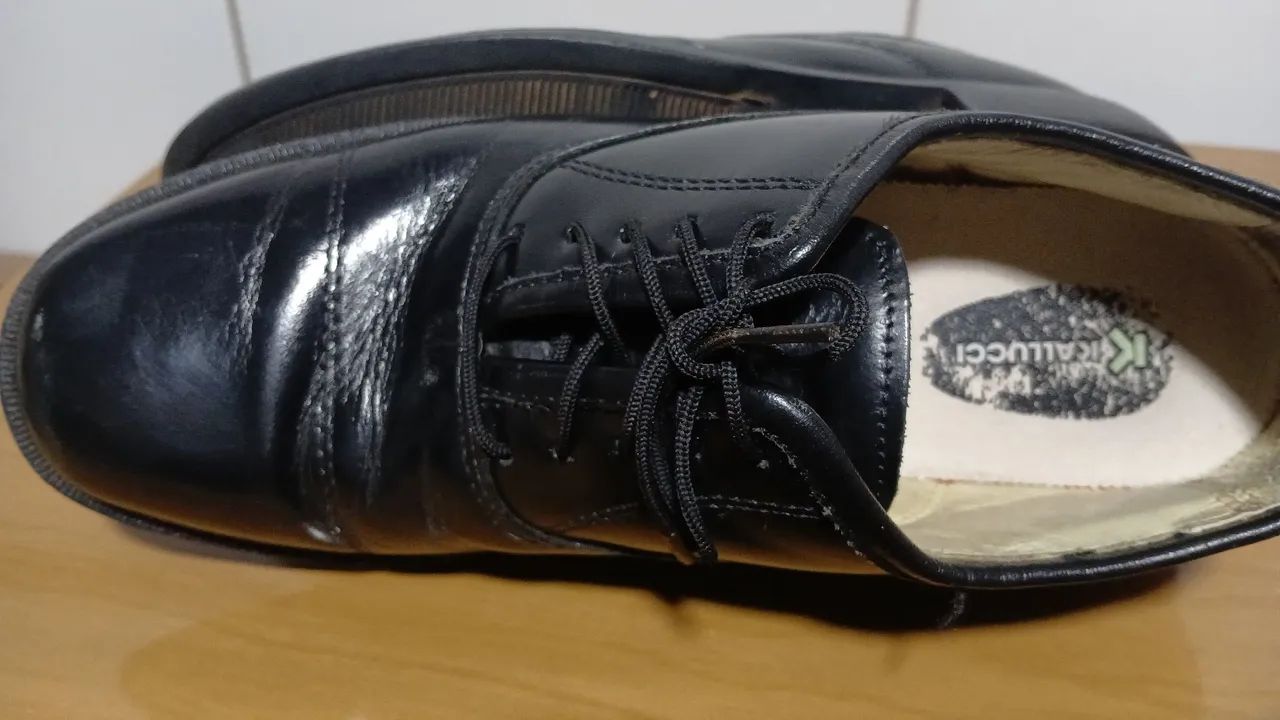 Sapato Social kallucci Preto, n° 37 - Foto 2