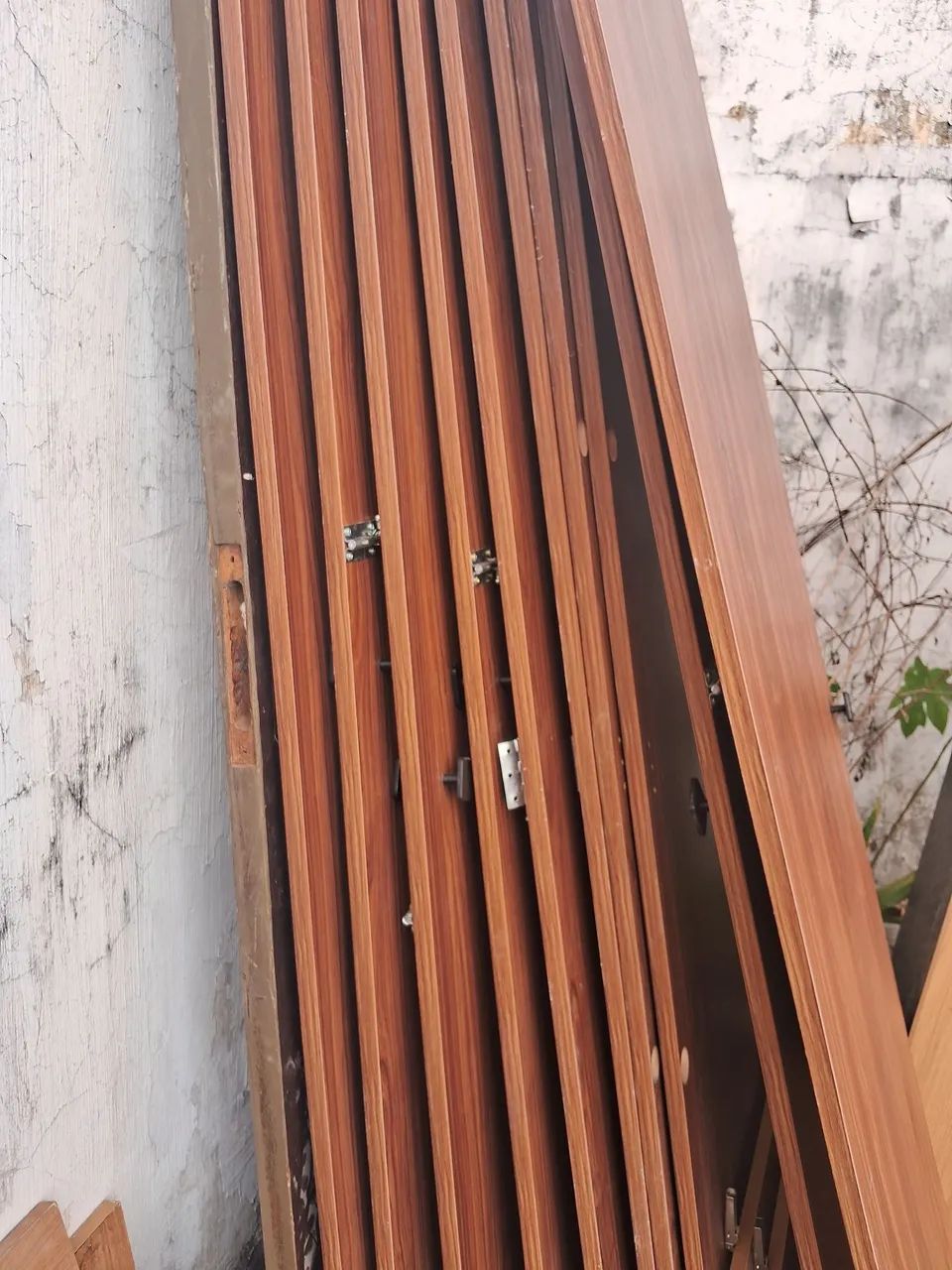 Portas de madeira para quarto  e placas usadas - Foto 5