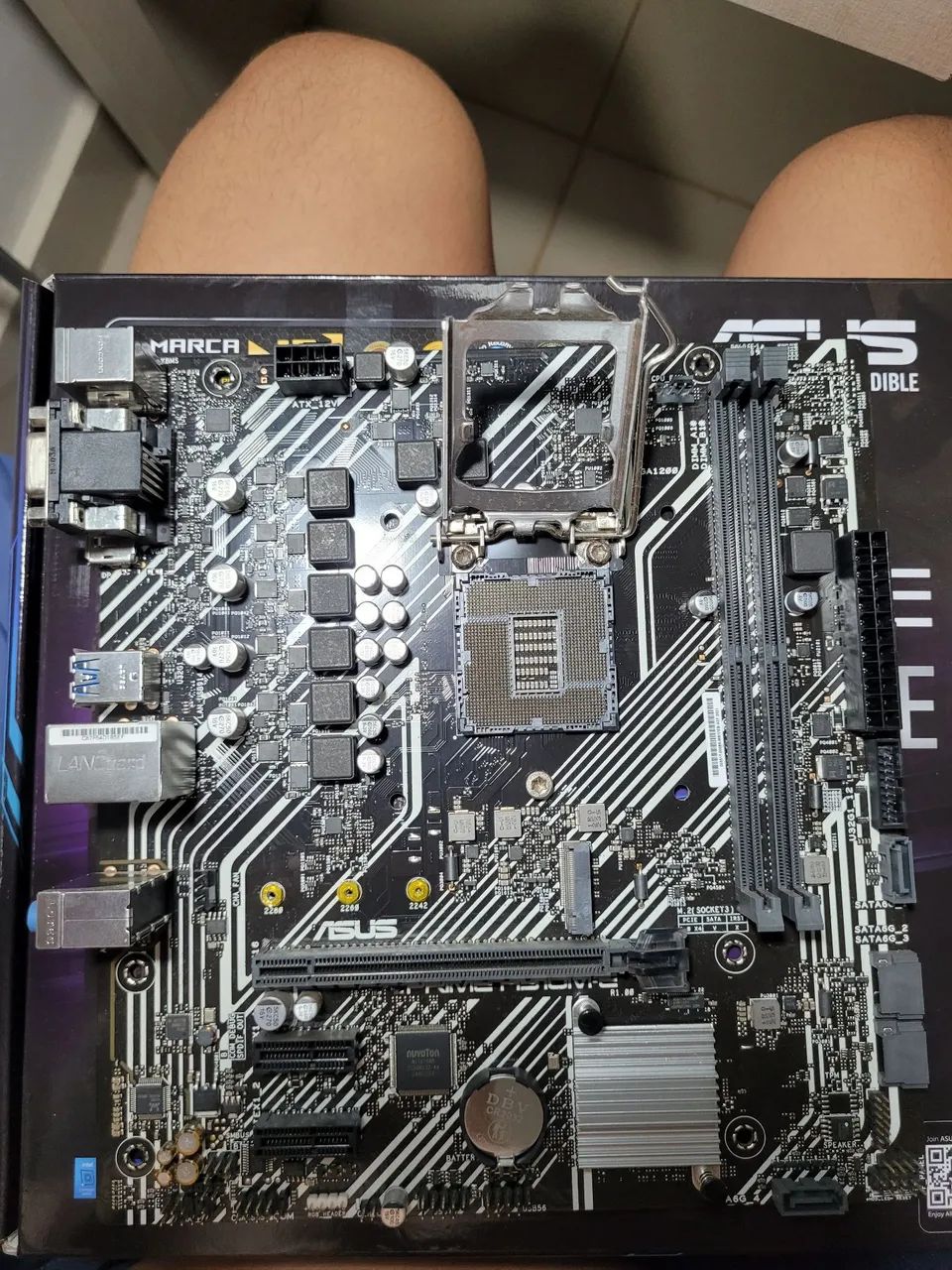 Placa-Mãe ASUS PRIME H510M-E 10ª 11ª geração - Foto 2