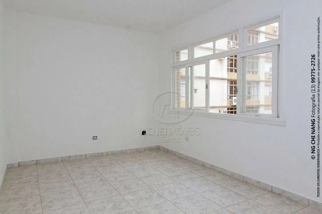 Sala living à venda - Boqueirão - Santos