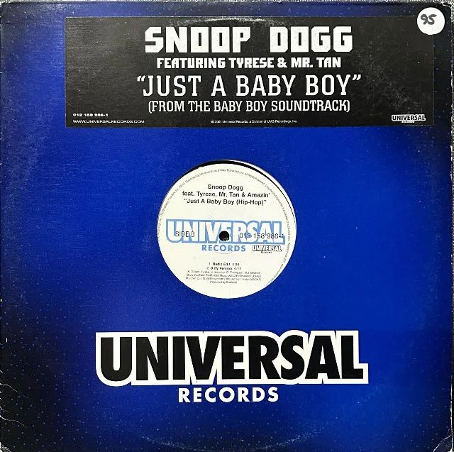 Disco de Vinil LP Snoop Dogg Featuring Tyrese & Mr. Tan ?Just A Baby Boy (importado)