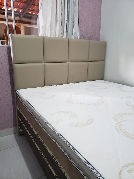 Cabeceira para cama de casal, em até 10x sem juros no cartão 
