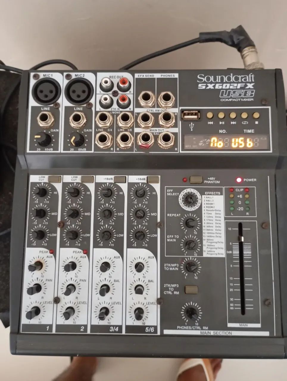 Mixer Soundcraft SX602FX USB