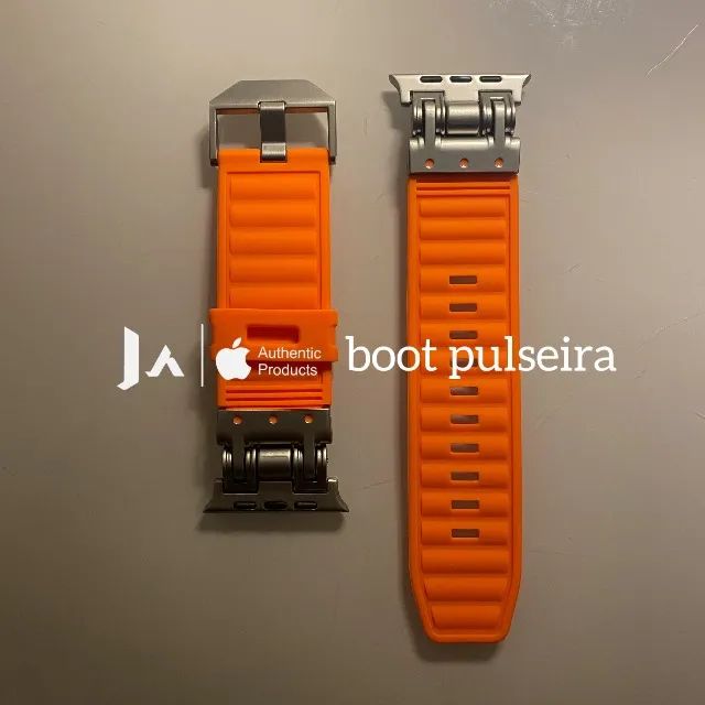 Pulseira Ultra boot emborrachado 49mm - Foto 3