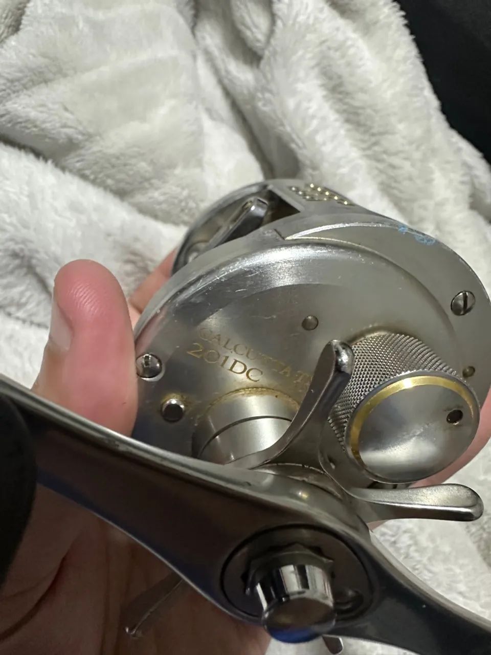 Carretilha Shimano Calcutta Conquest 201 DC - Foto 4