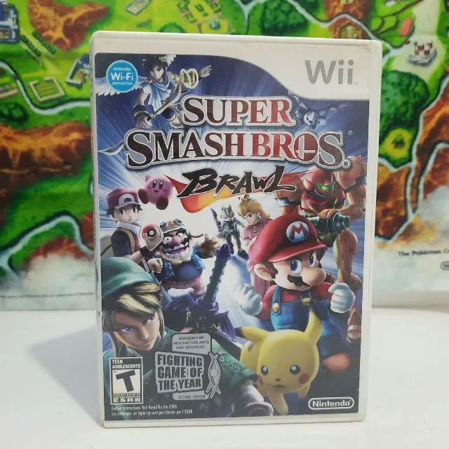 Super Smashbros Nintendo Wii original cib