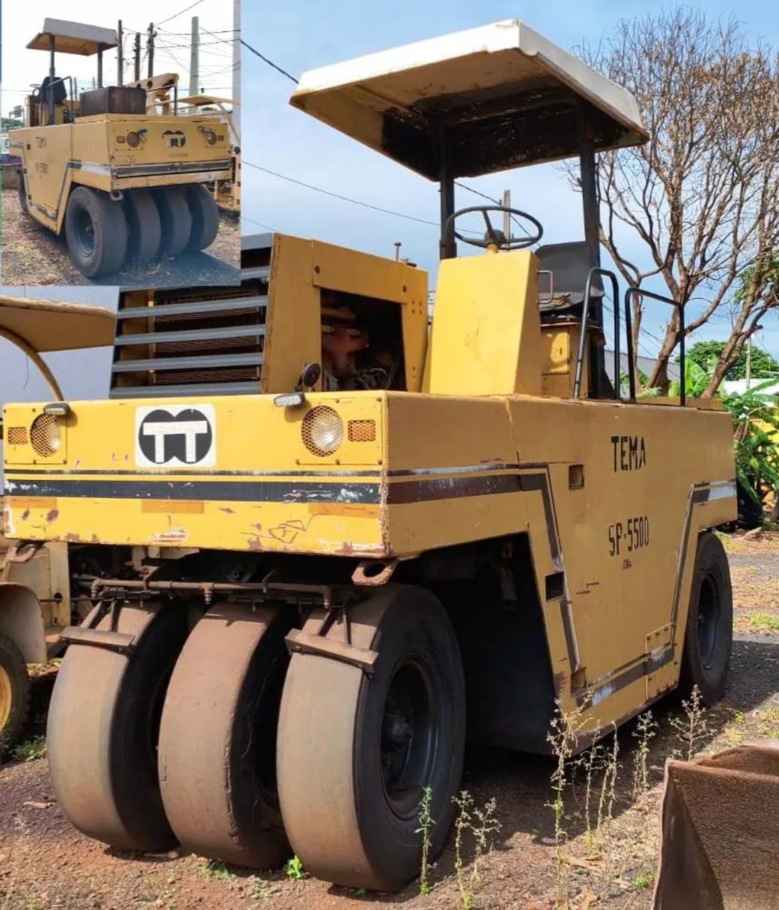 Rolo compactador Tema Terra SP5.500 