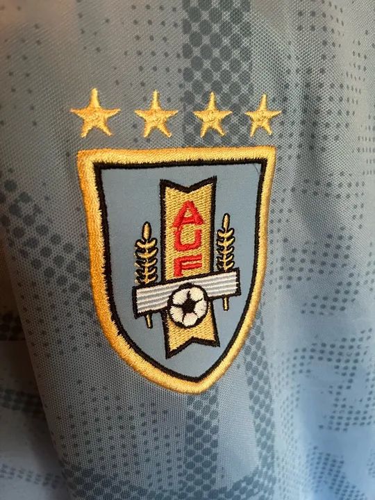 Camisa de Futebol Uruguai Puma - Tamanho G #10 - Foto 2
