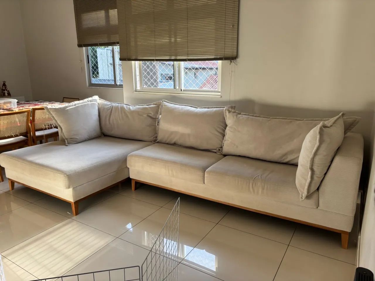 Sofá com chaise  - Foto 2