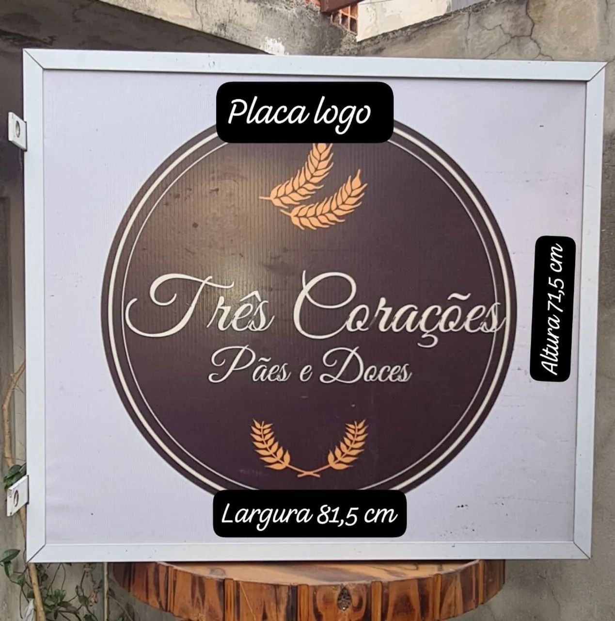 Placa logo - Foto 2