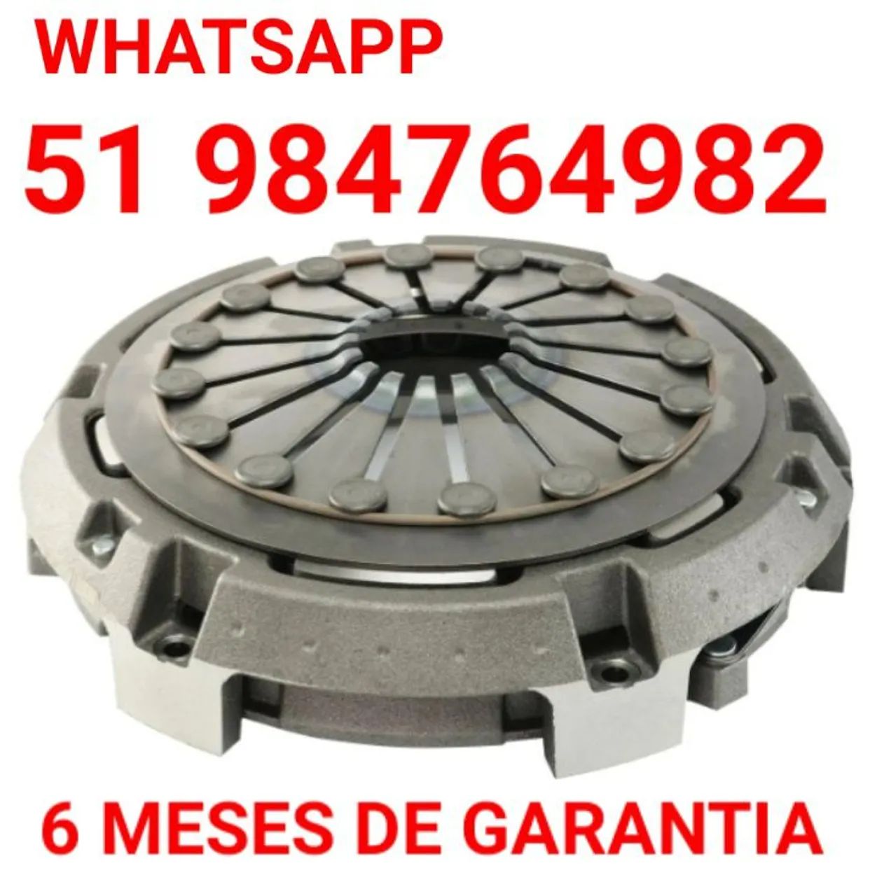 EMBREAGEM KIT PLATO E DISCO DO TRATOR VALTRA SÉRIE BH 140/145/148/160/165/180/185/1280 ... - Foto 5