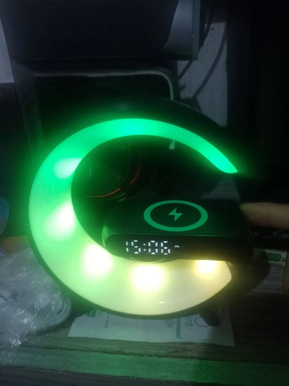 Speaker G , luminária,induçao e relógio  - Foto 2