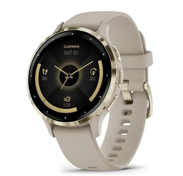 Relogio Garmin Venu 3s French 41mm Amoled Novo nfe - Foto 2
