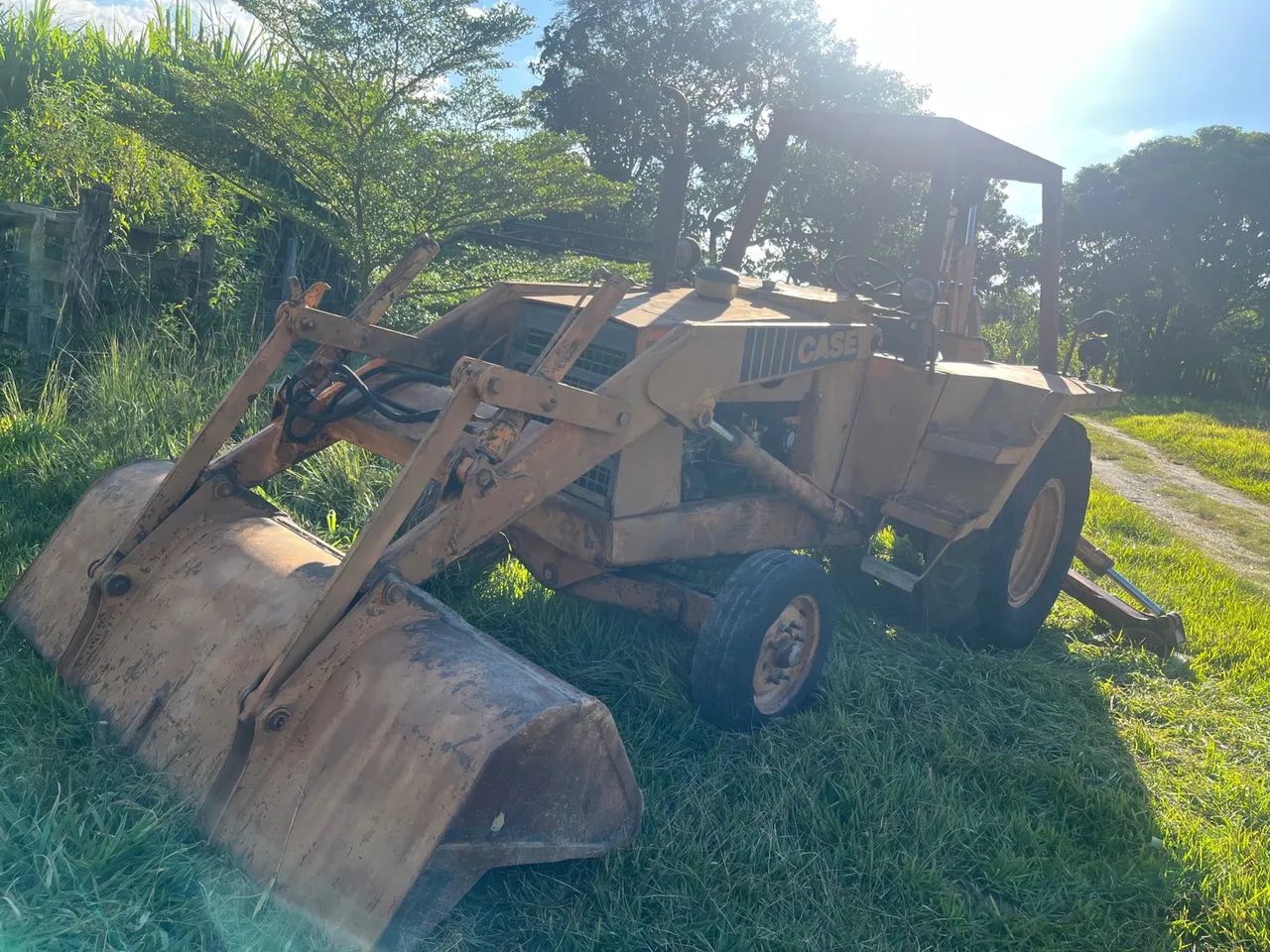 Retro escavadeira case 580H - Foto 4