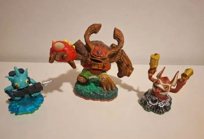 Kit Skylanders Com 3 Figuras Original - Foto 2