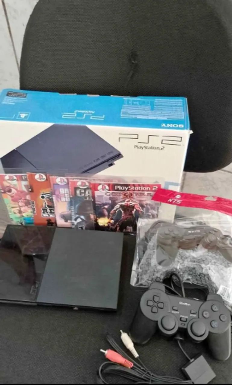 PS2 em ótimo estado