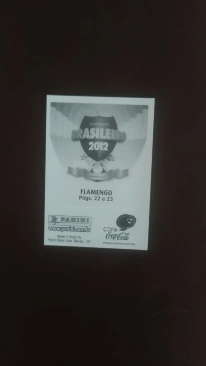 Figurinha do Adriano Brasileiro de 2012 - Foto 2