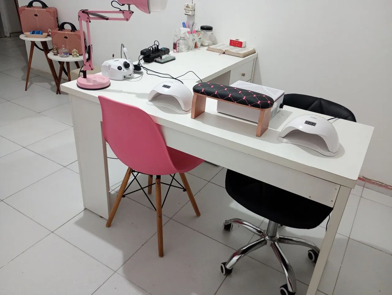 Mesa em L projeta (MDF) - Foto 2