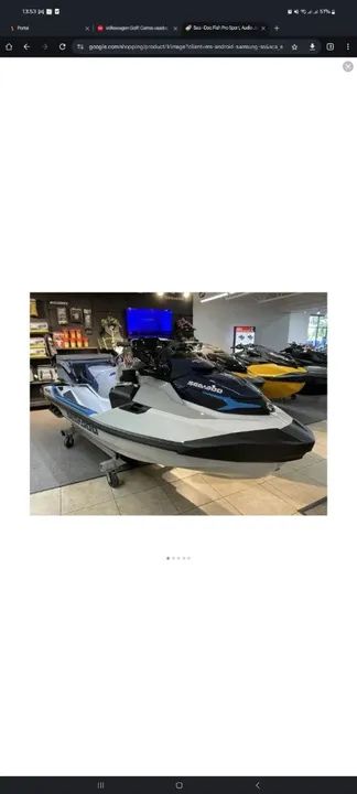 Fish pro sport áudio jet-ski 