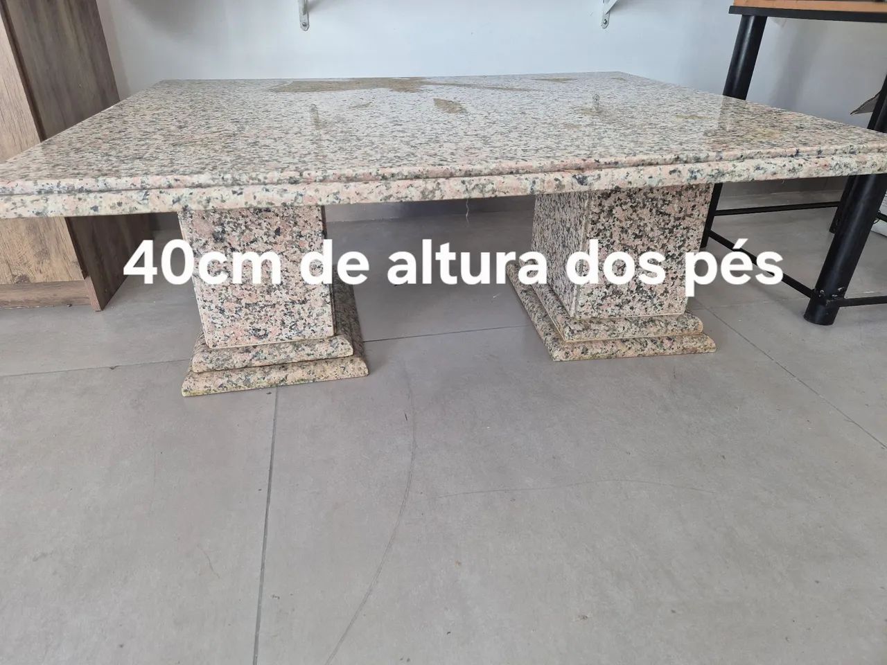 Mesa de centro em granito maciço - Foto 5