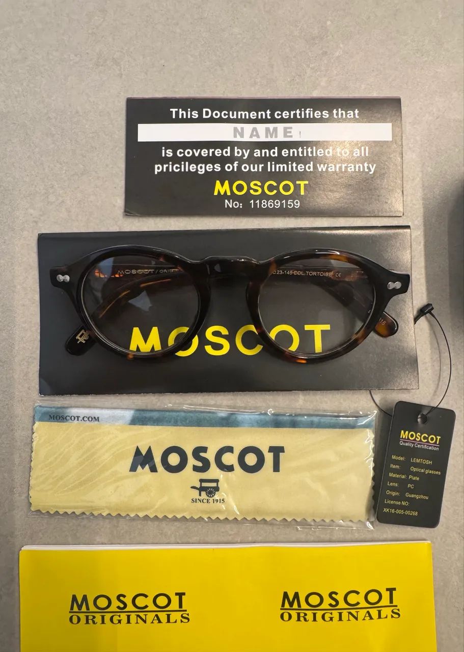 Óculos Moscot MILTZEN (tamanho P) - Foto 2