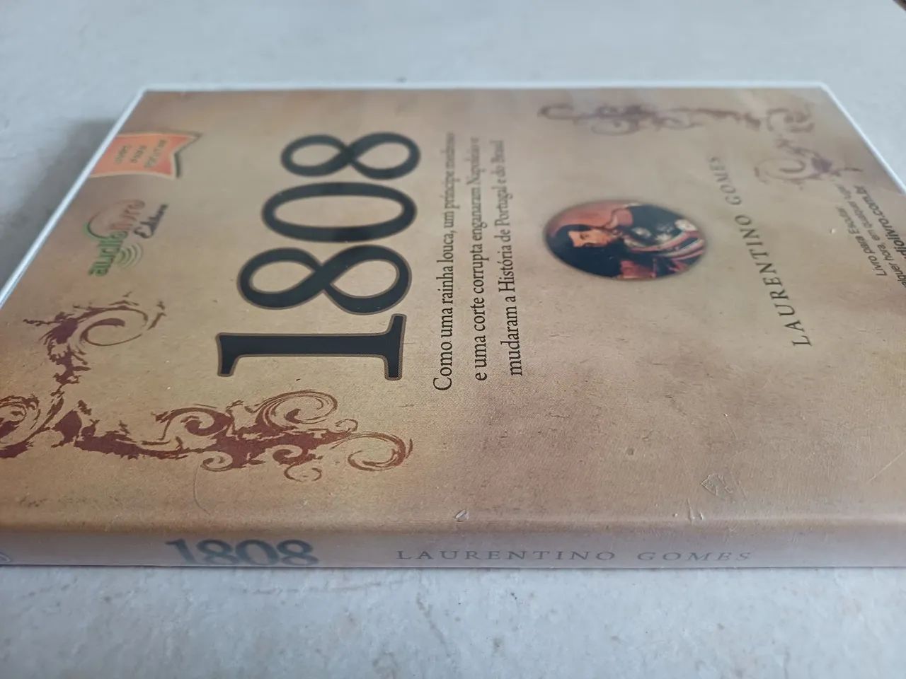 DVD 1808 - Laurentino Gomes - Audiolivro - Foto 2