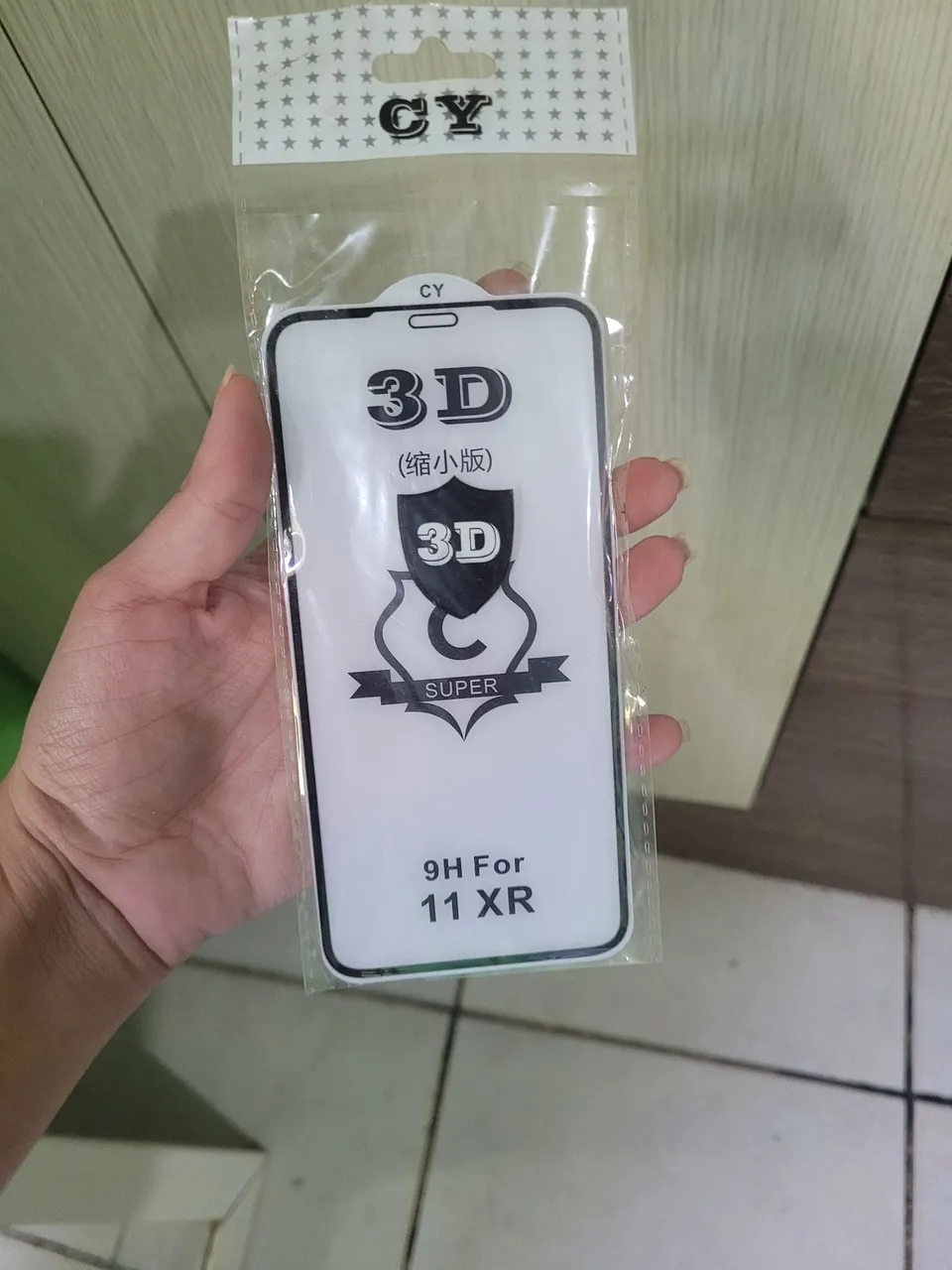Película de Vidro Temperado 3D para iPhone 11 XR - Super Proteção