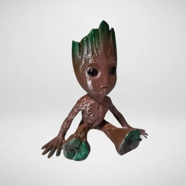 Vaso Baby Groot Sentado - Foto 2