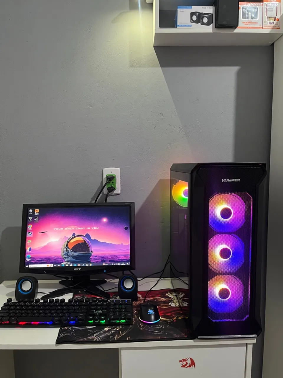 Pc Gamer completo i5 4 geração
