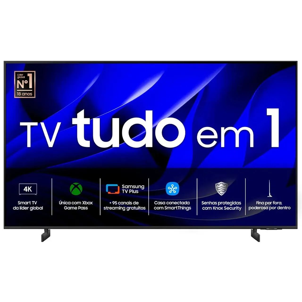 Samsung Smart TV 65?  UHD 4K BU8000 - Como Nova!<br>