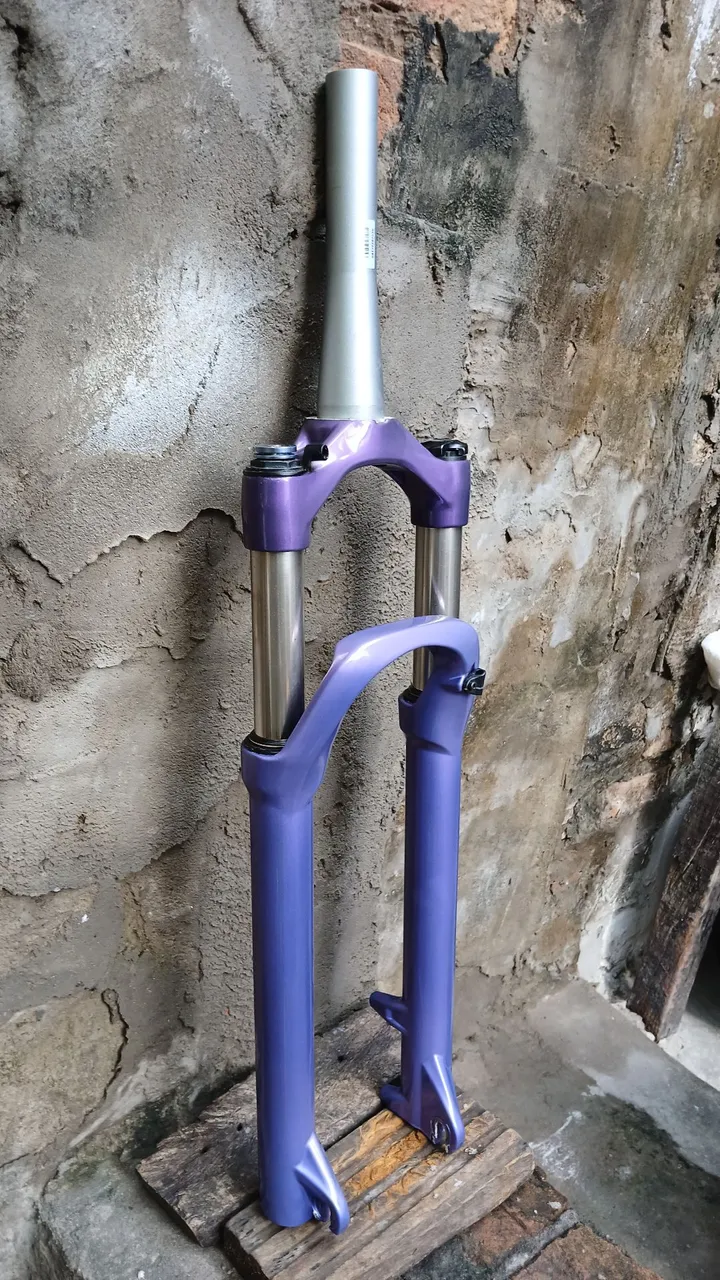 Suspensão para bicicleta - Roxa