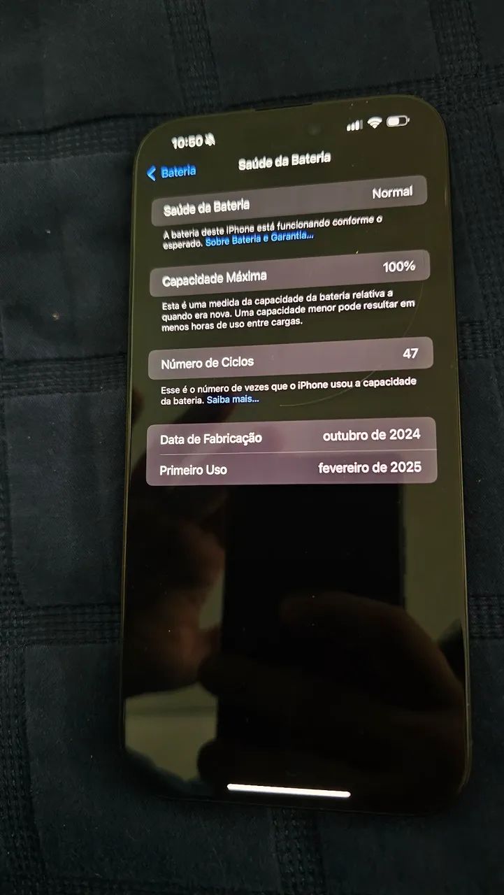 Iphone 16 pro max 1tb seminovo - Foto 5