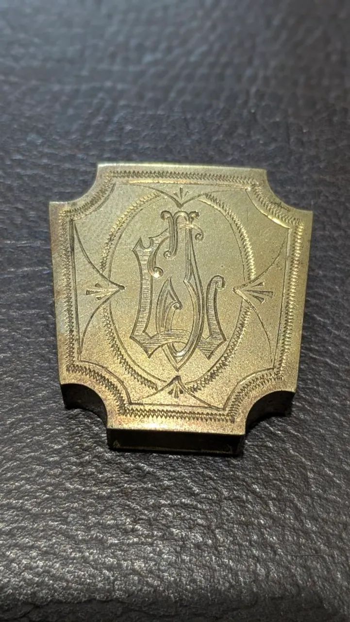 Capa para Caixa de Fósforos / Porta Selos (Metal Gravado)