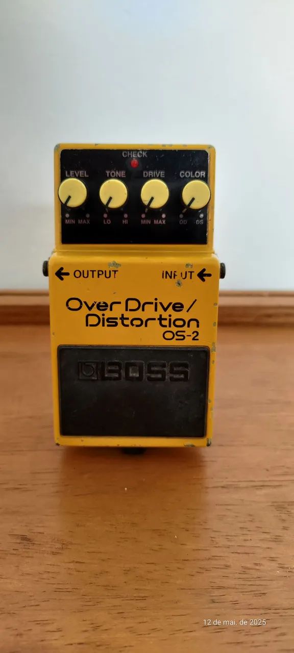 Pedal BOSS Overdrive/Distortion OS-2