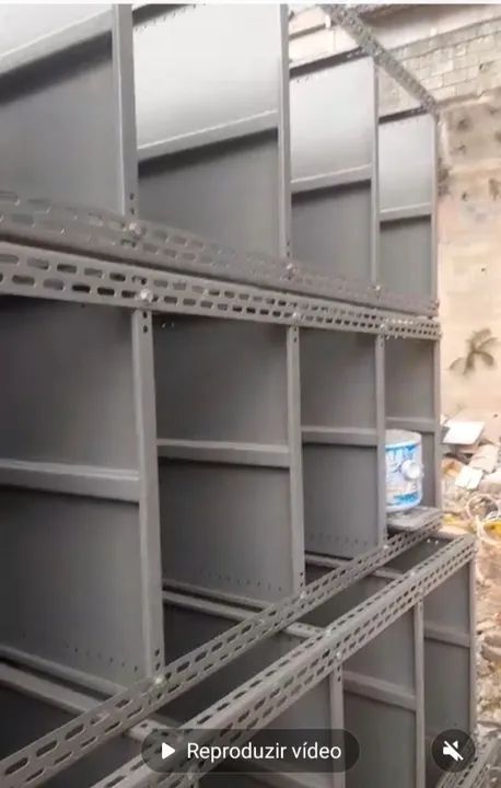 Prateleiras Chapa de 60 industriais 