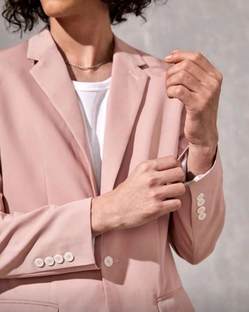 Conjunto Rosa Unisex terno  - Foto 4