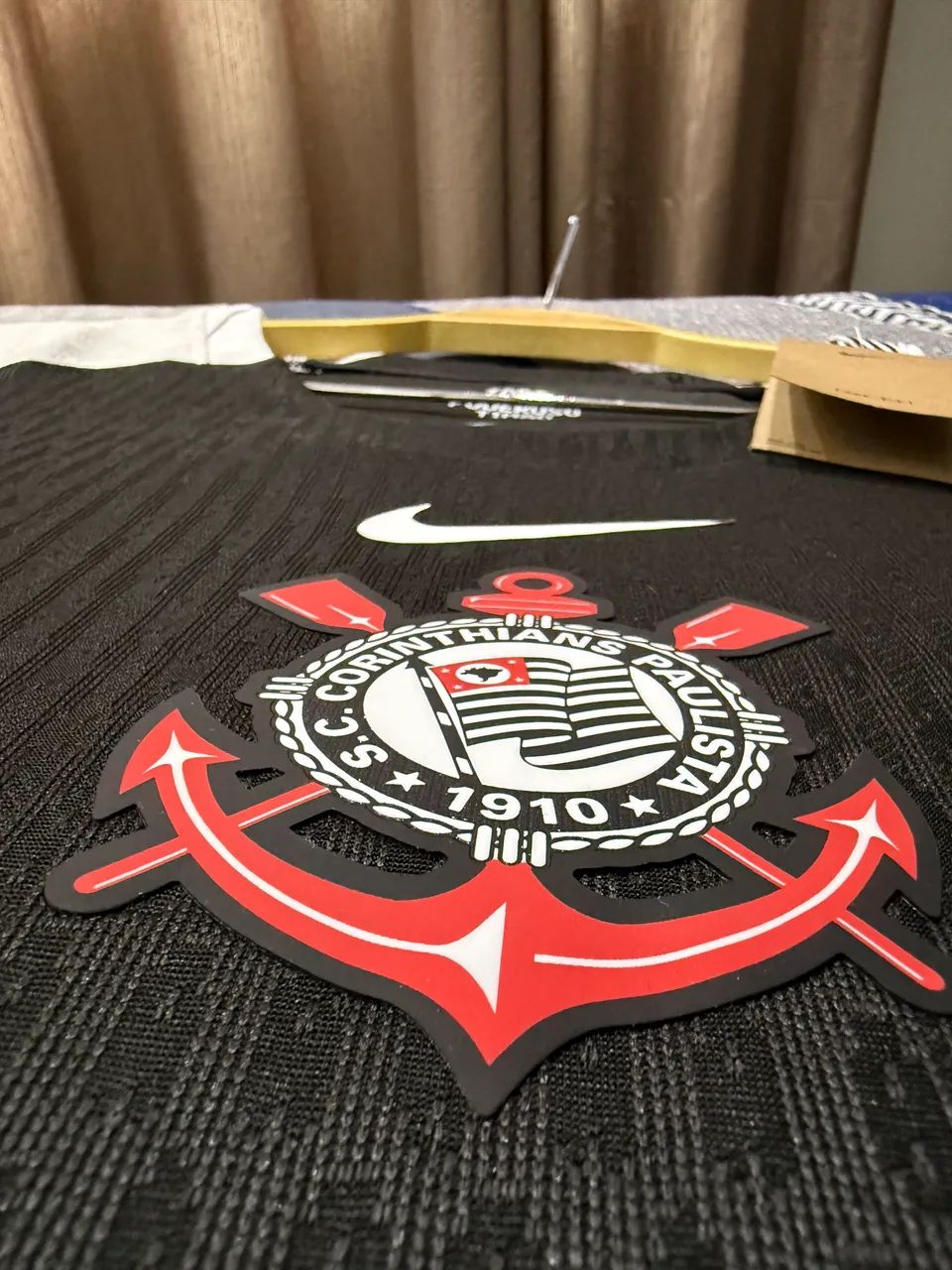 Camisa Corinthians Preta 25/26 - Versão Jogador  - Foto 3